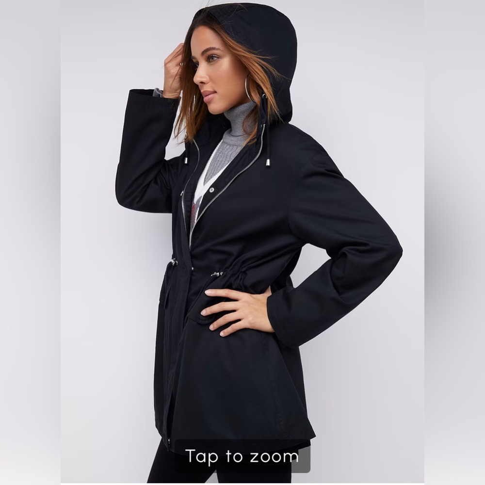 Brand New- Cinched-Waist Oversized Anorak (New York and Company)